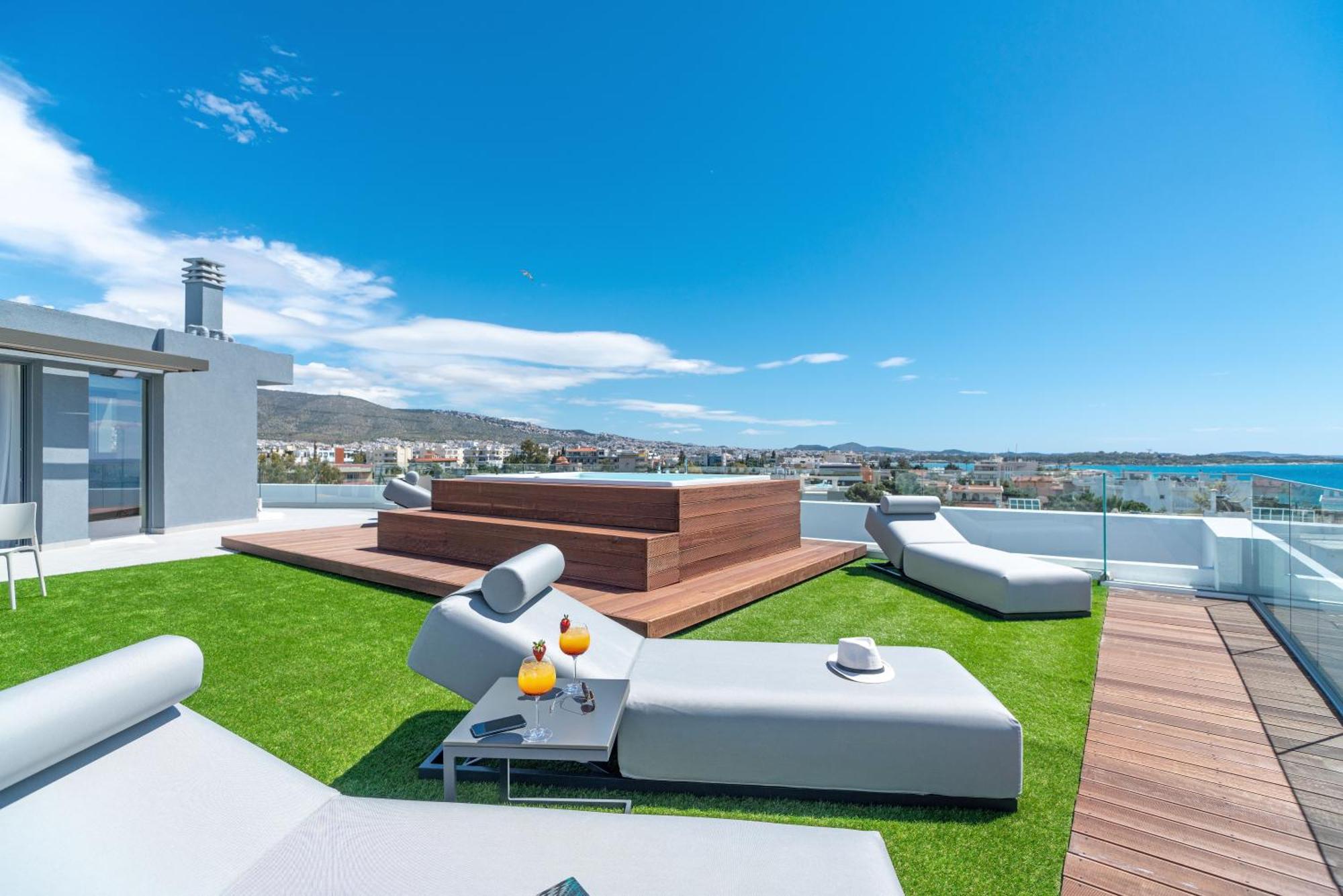 Suite Attico con Vista Mare e Vasca Idromassaggio